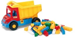 Wader, Multi Truck, Wywrotka z klockami, pojazd