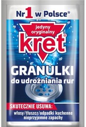 KRET Granulki udrażniające do rur 0.04 kg