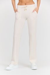 JUICY COUTURE Damskie beżowe dresowe spodnie Del Ray