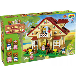 Klocki Unico Domek Misiów 8928-0MAX