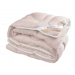 Inter Widex Kołdra wełniana 155x200 Merino Wool różowa