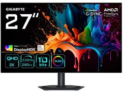 MONITOR GIGABYTE OLED 27" MO27Q28G 280Hz