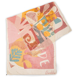 Anekke Szal damski, wykonany z lekkiego materiału tekstylnego