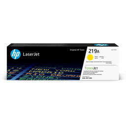 Hewlett-packard HP Oryginalny wkład z żółtym tonerem 219A