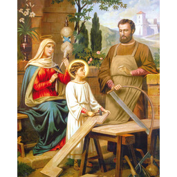 Plakat Religijny Święta Rodzina