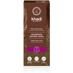 Khadi Naturalna Ziołowa Henna do Włosów Hazel Orzechowy