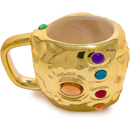 Paladone Marvel Avengers Infinity Thanos Gold Gauntlet ceramiczny