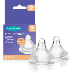 Lansinoh Smoczki Natural Wave o bardzo wolnym przepływie