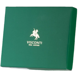Portfel męski Podkówka Visconti TRY-5 RFID - czarny