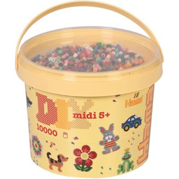 HAMA Zestaw kreatywny Midi Koraliki w wiaderku 015-180-67