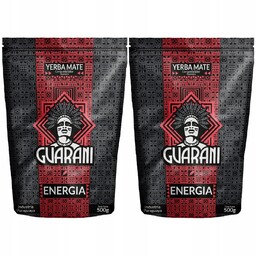 Yerba Mate Guarani Energia con Guarana 2x500g=1kg