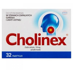 Cholinex, 32 pastylki do ssania