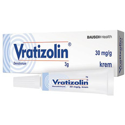 Vratizolin 30 mg/g Krem, 3g