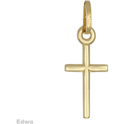 Zawieszka złota Krzyżyk pr.585