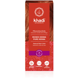 Khadi Naturalna Ziołowa Henna do Włosów Pure Henna