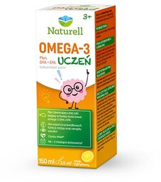 NATURELL Omega-3 Uczeń - płyn, 150ml