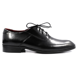 Wiedenki - oksfordy - czarne obuwie męskie T69