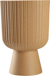 Doniczka na nóżce Golem Eco 14 cm, naturalne