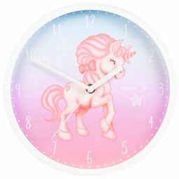 HAMA Zegar Magical Unicorn Różowy