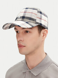 Czapka z daszkiem Barbour Tartan MHA0617TN40 Granatowy