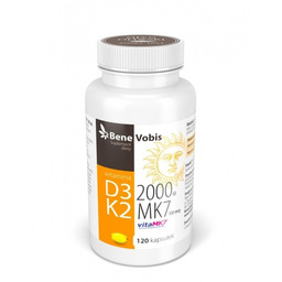 Bene Vobis - Witamina D3 2000IU + K2