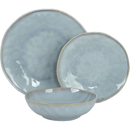 WeHome zestaw naczyń dla 6 osób, 18-częściowy zestaw