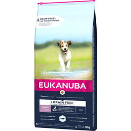 EUKANUBA Puppy&Junior Small/Medium Grain Free 12kg