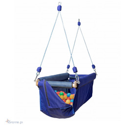 Basen podwieszany z piłkami