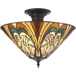 Plafon Tiffany 1119053 x 10W LED E27 -