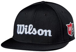 Czapka golfowa Wilson Tour Flat Brim (czarna)