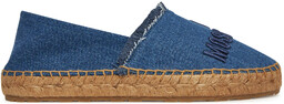 Espadryle LOVE MOSCHINO JA10262G0MJO5700 Niebieski
