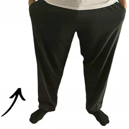 grafit Spodnie Dresowe polski producent 164 wzrost duże