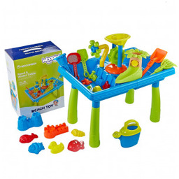 Stolik Wodny 2w1 Piaskownica Palma 18 el