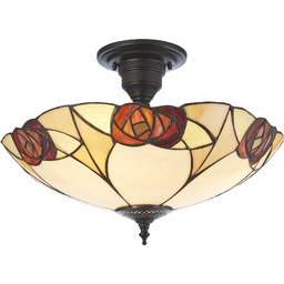 Plafon Tiffany 1119073 x 10W LED E27 -