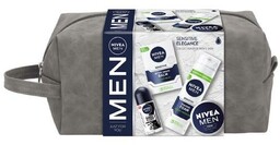 Zestaw NIVEA MEN Sensitive Elegance Łagodząca pianka