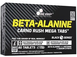 OLIMP Aminokwasy Beta-alanina Carno Rush Mega Tabs (80