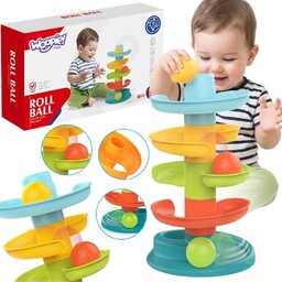 WOOPIE BABY Kulodrom Tor Kulkowy Zestaw Spirala +