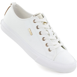 Trampki niskie damskie ekoskóra białe Big Star RR274748