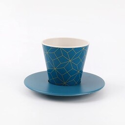 IDRINK - Zestaw kubków, spodek i łyżeczek RPET