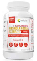 WISH Rhodiola Rosea Extract 200mg 120caps