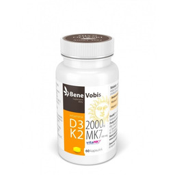 Bene Vobis - Witamina D3 2000IU + K2