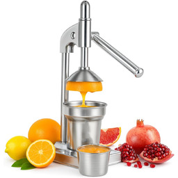 WYCISKACZ RĘCZNY DO CYTRYN I POMARAŃCZY STAL NIERDZEWNA