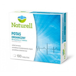 Naturell Potas organiczny, 100 tabl.