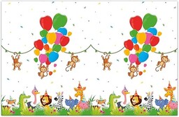 Procos 93783 93783 obrus Jungle Balloons, wymiary 120