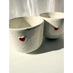 Pakamera Kubek czerwone serce