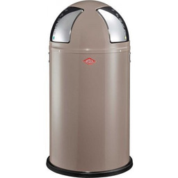 Wesco Kosz na śmieci ciepły szaryy 50l Push