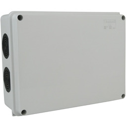 Puszka natynkowa z dławikami wym/wew 190x145x70 10membran IP66