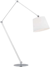 Lampa podłogowa biała ZAKYNTOS BIS 3953 - Argon