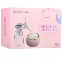 Laktator Odciągacz Elektryczny 2W1 3 Fazy Emma Bocioland