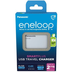 PANASONIC ŁADOWARKA SMARTPLUS USB + 4 x AA